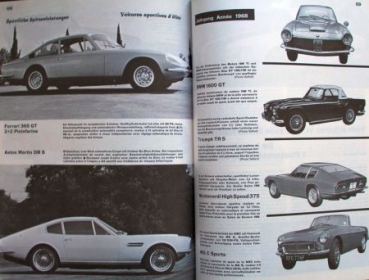 "Automobil Revue 68" Automobile-Yearbook 1968 (8630)